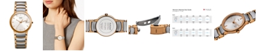 Rado Watch, Women's Swiss Centrix Two-Tone Stainless Steel Bracelet 28mm R30555103